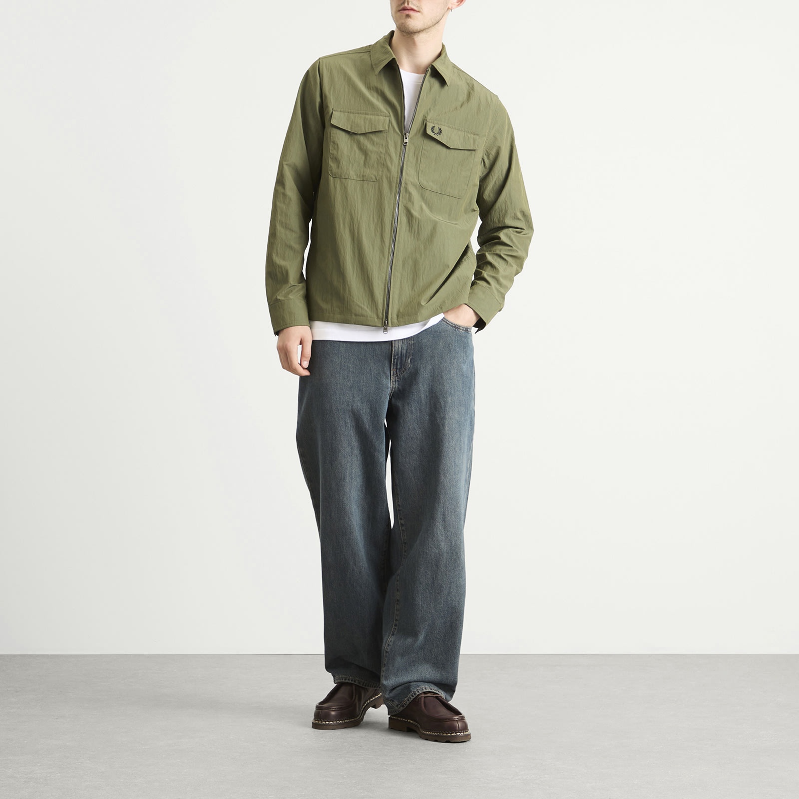 Fred Perry Zip Through Overshirt - 4