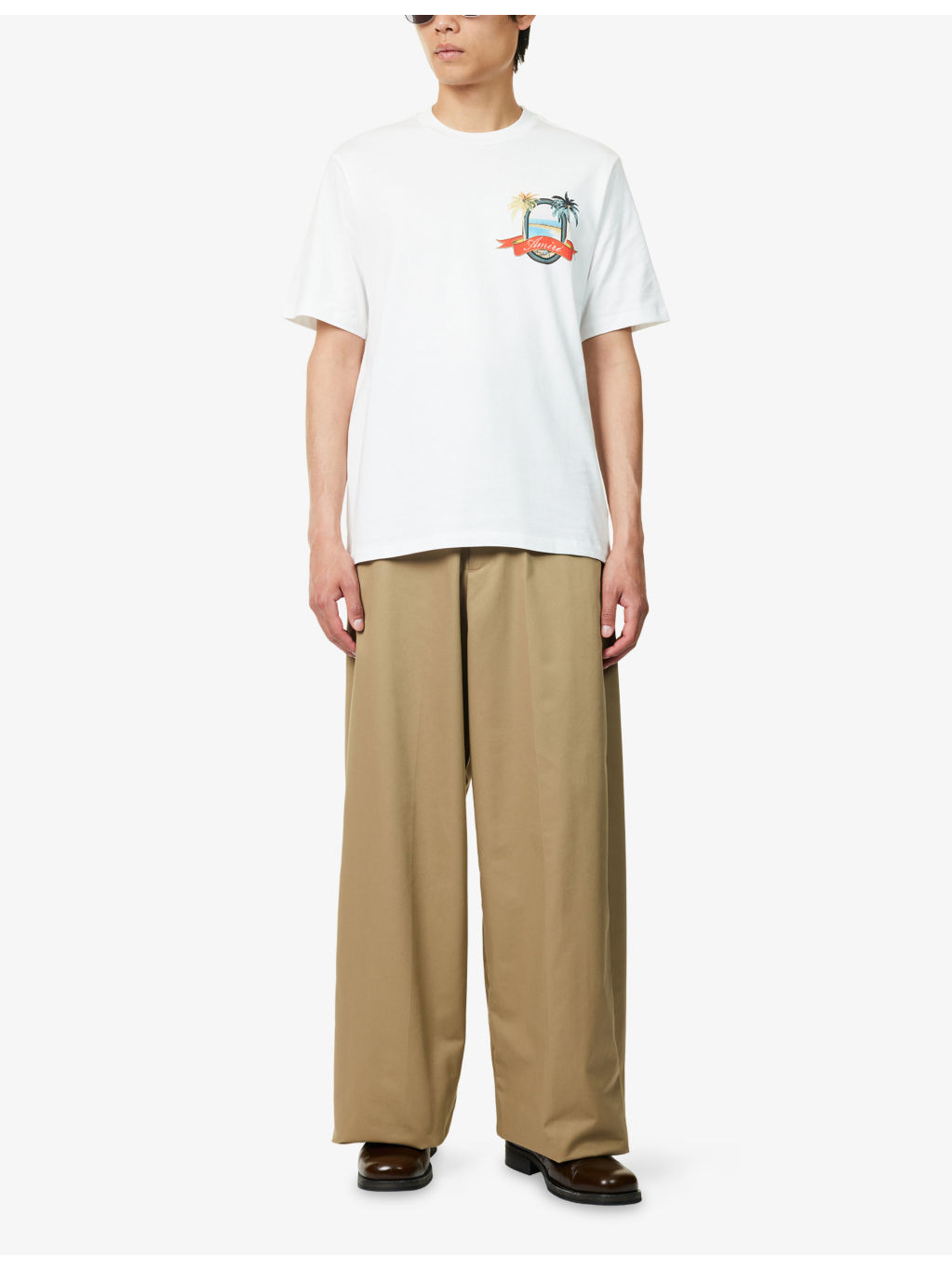 Paradise Graphic-Print Cotton-Jersey T-shirt - 2
