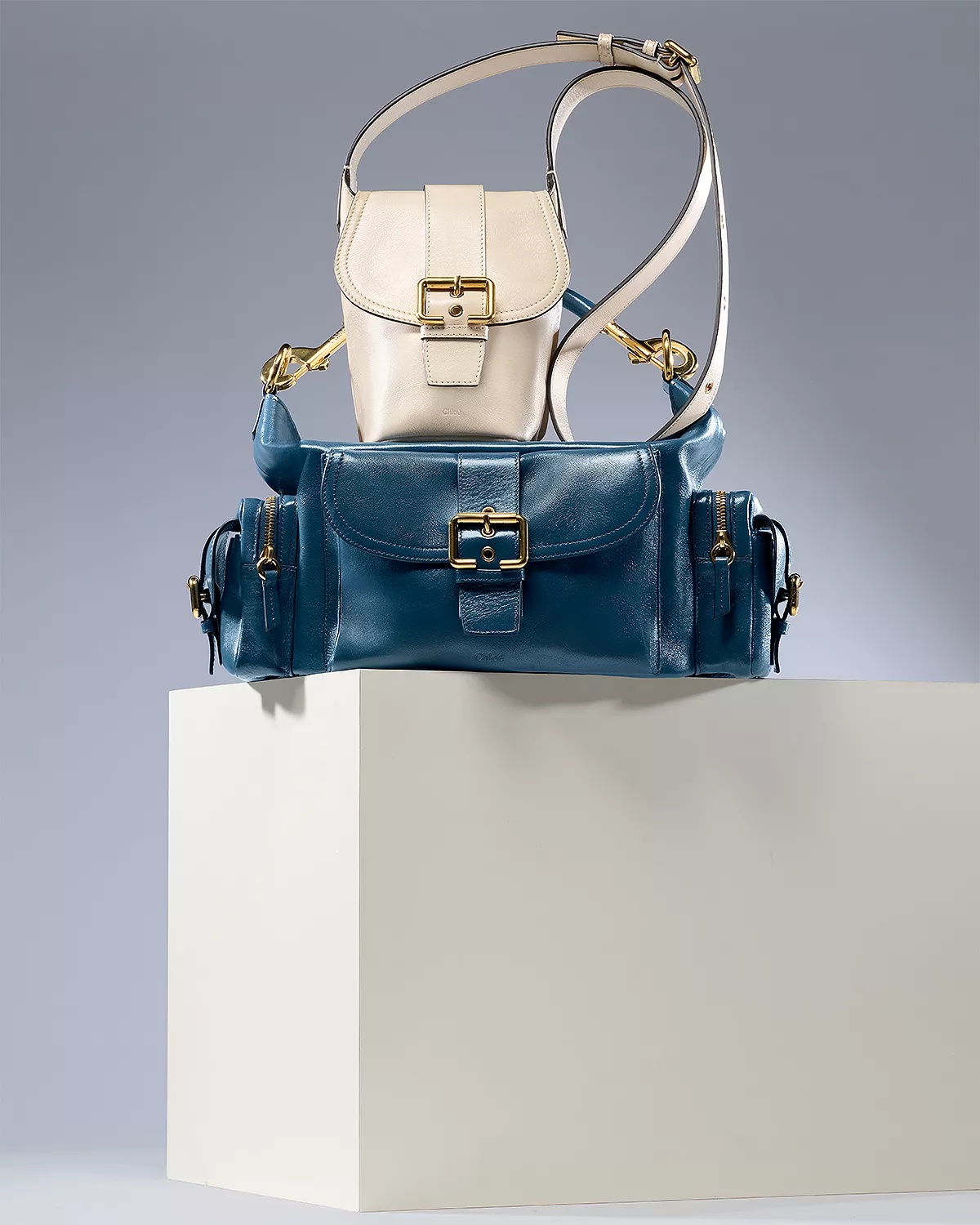 Camera Mini Leather Shoulder Bag - 3