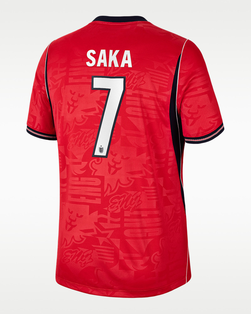 Bukayo Saka England National Team 2026 Stadium Away Men's Nike Dri-FIT Soccer Jersey 1
