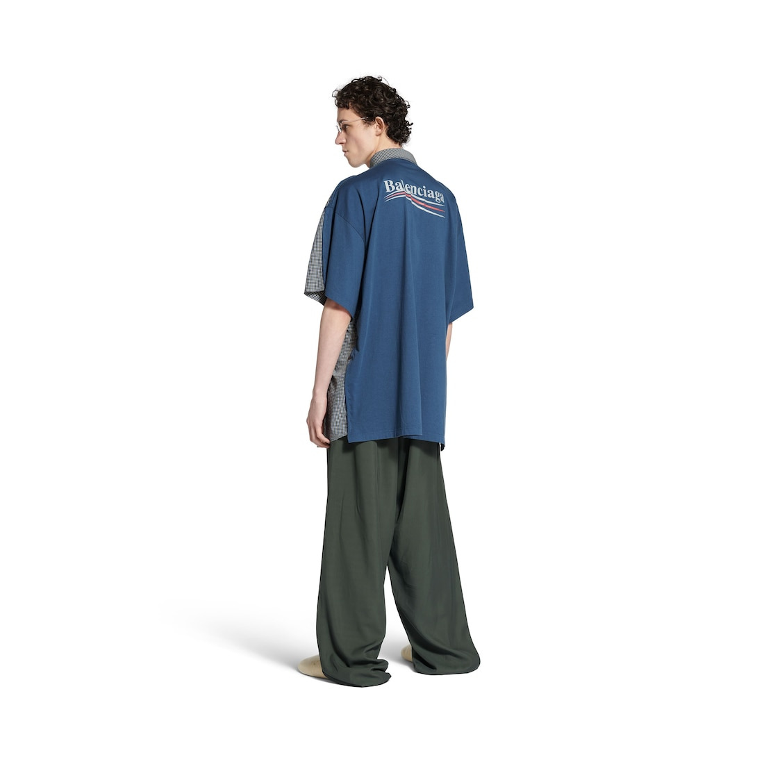 Men's Tailored Tracksuit Pants in Khaki - 4