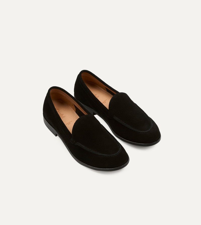 Black Suede Henri Summer Loafer - 1