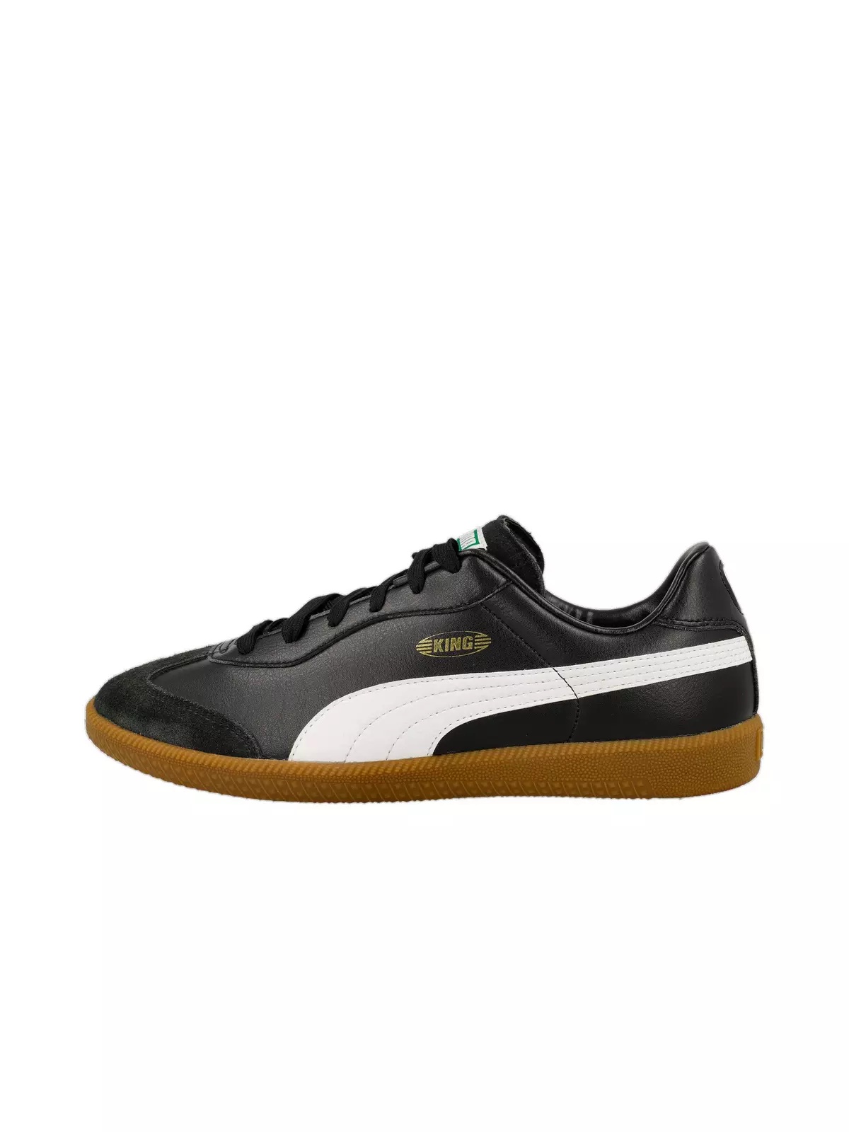 PUMA King 21 IT Indoor Soccer "Black/White" Unisex Soccer Shoe - 2