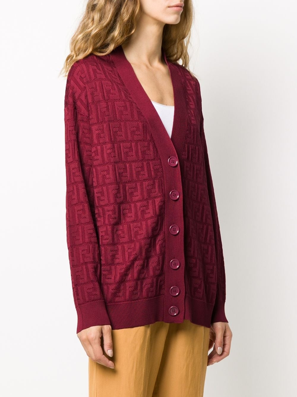 FF knitted cardigan - 3