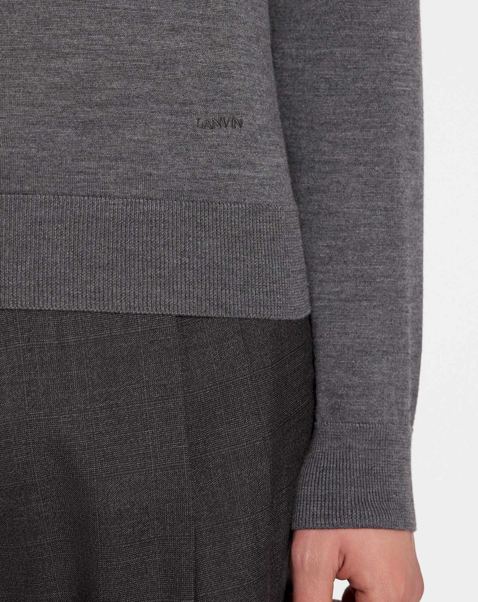 MERINO WOOL CREWNECK SWEATER - 5