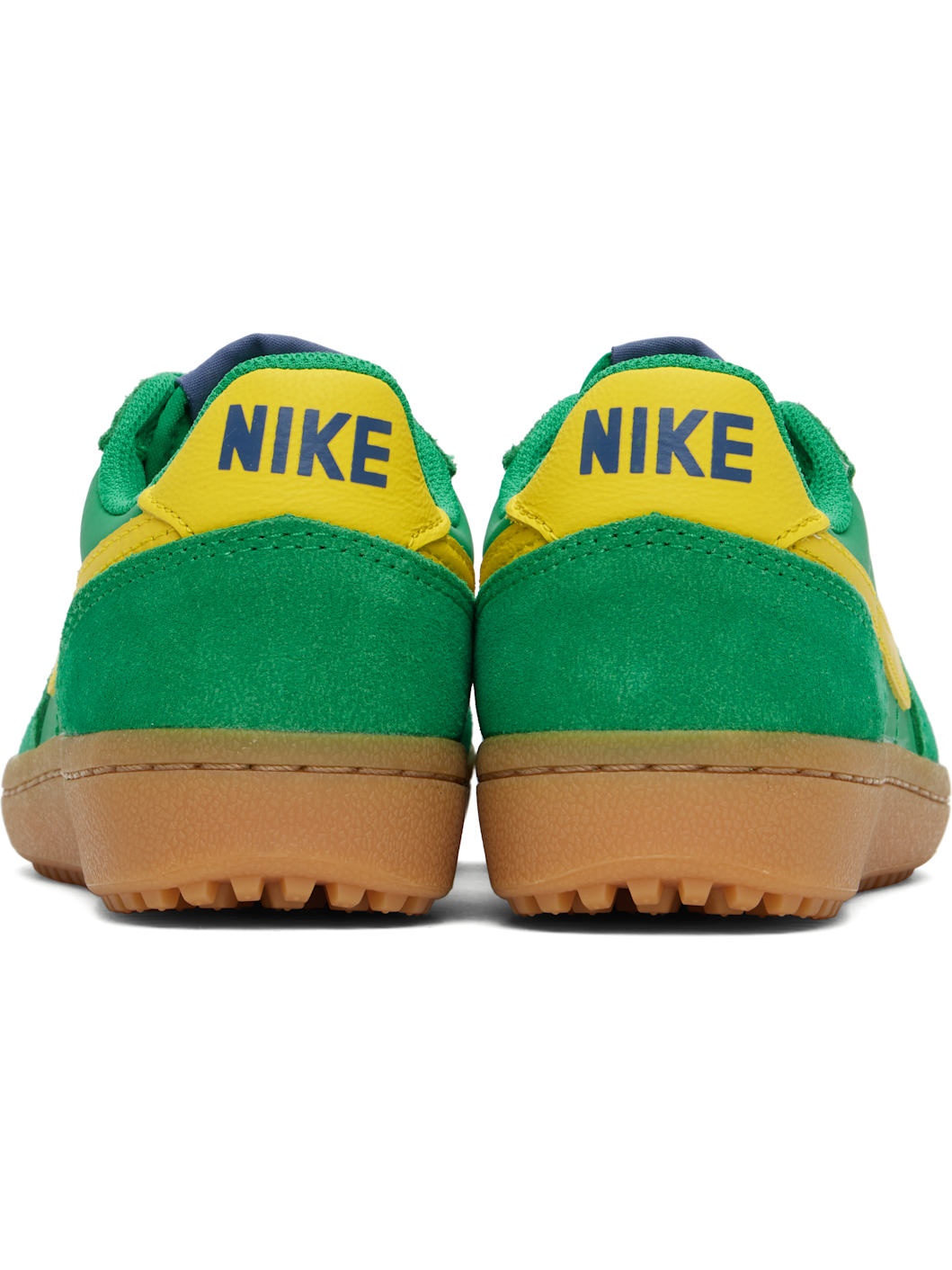 Green & Yellow Field General Sneakers - 2