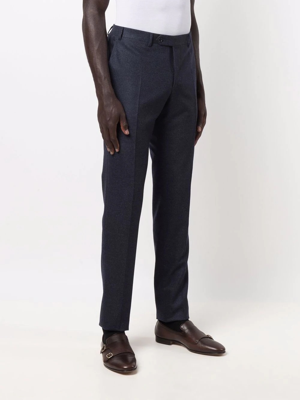 straight-leg tailored trousers - 3