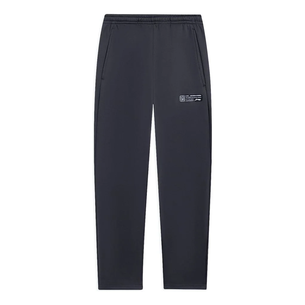 Li-Ning Graphic Straight Sweatpants 'Dark Grey' AKLSG47-2 - 1