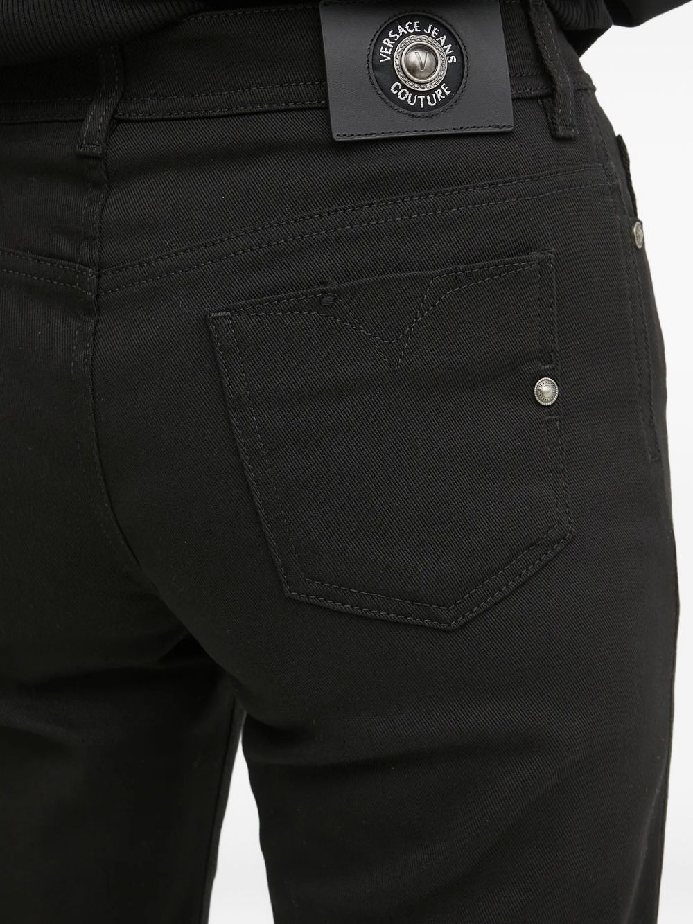 logo-patch jeans - 3