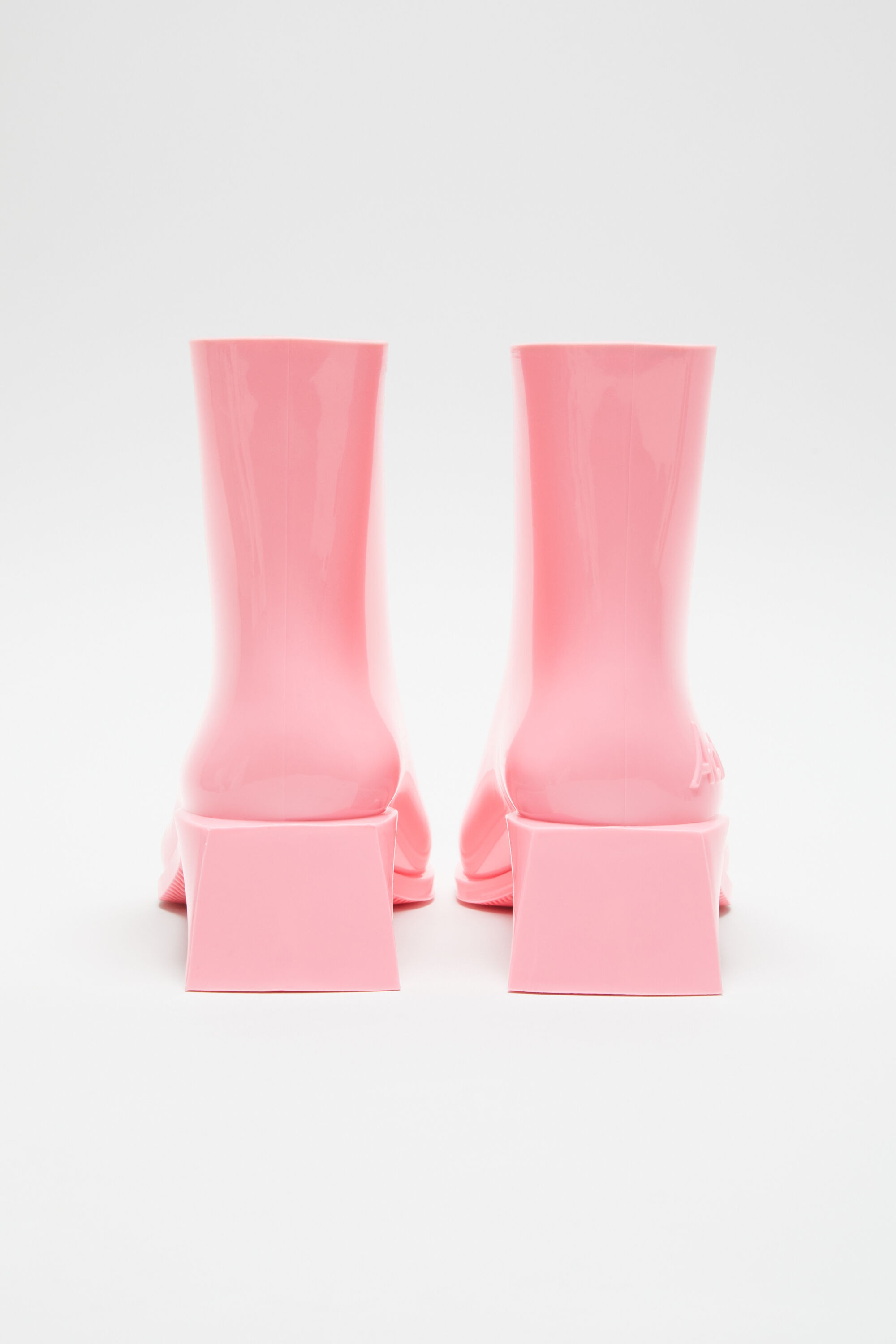 Rubber ankle boots - Pale Pink - 3