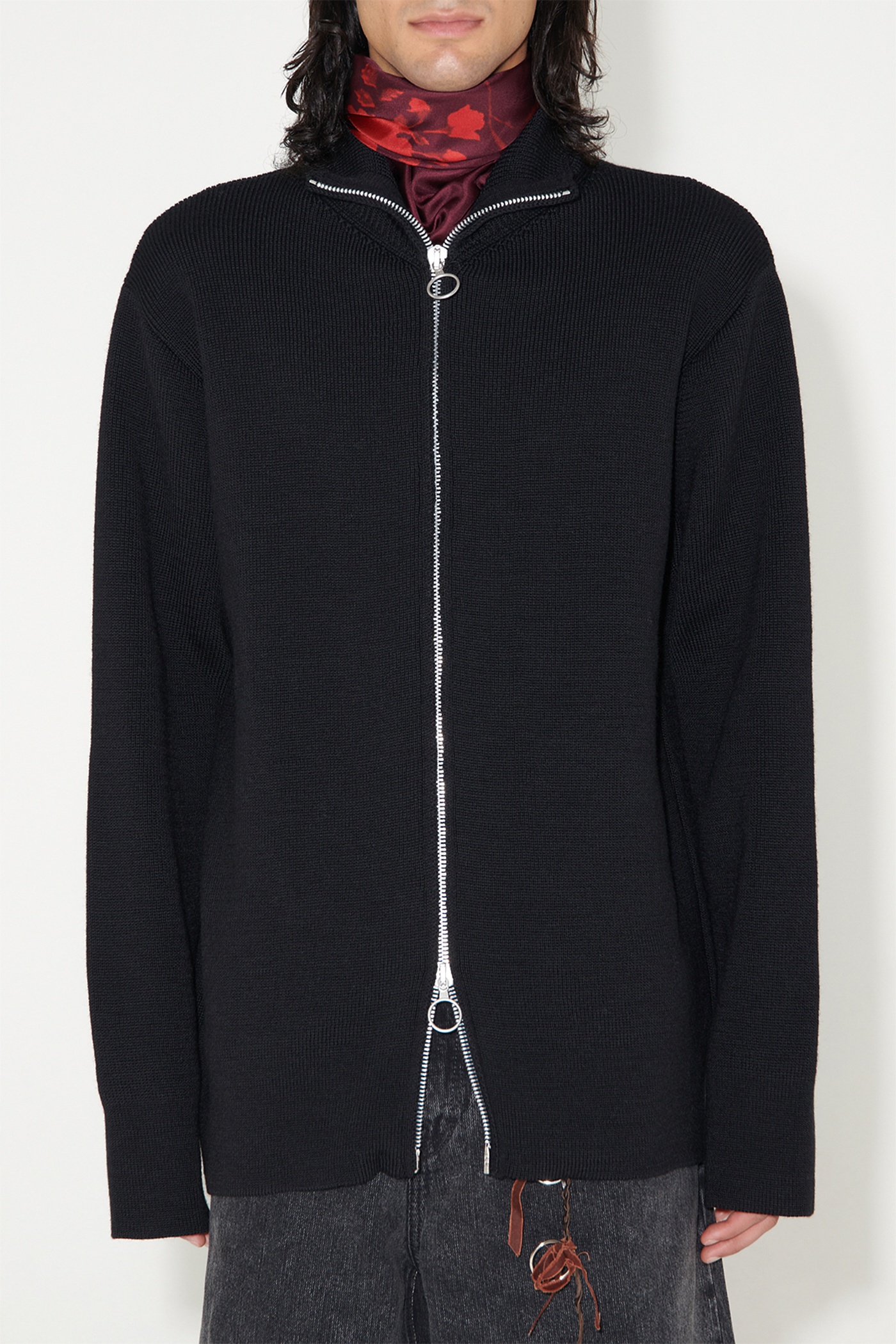 Funichan Sweater Black Rustic Merino - 3