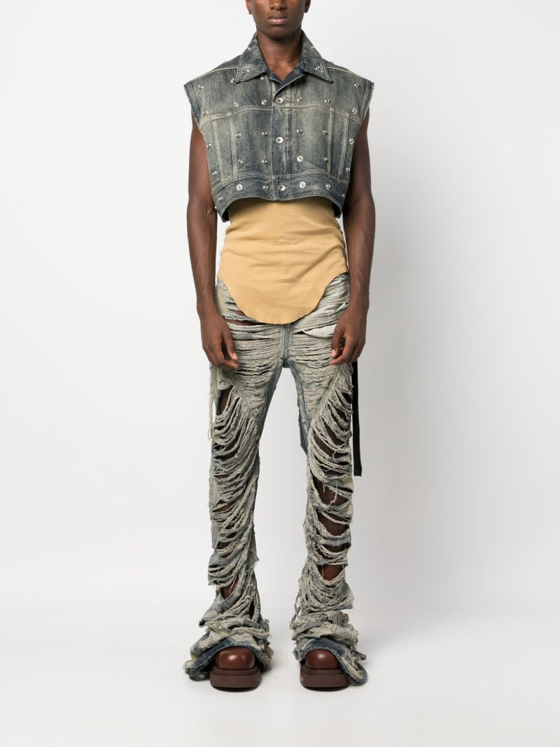 Rick Owens DRKSHDW Drk jersey tank top outlook