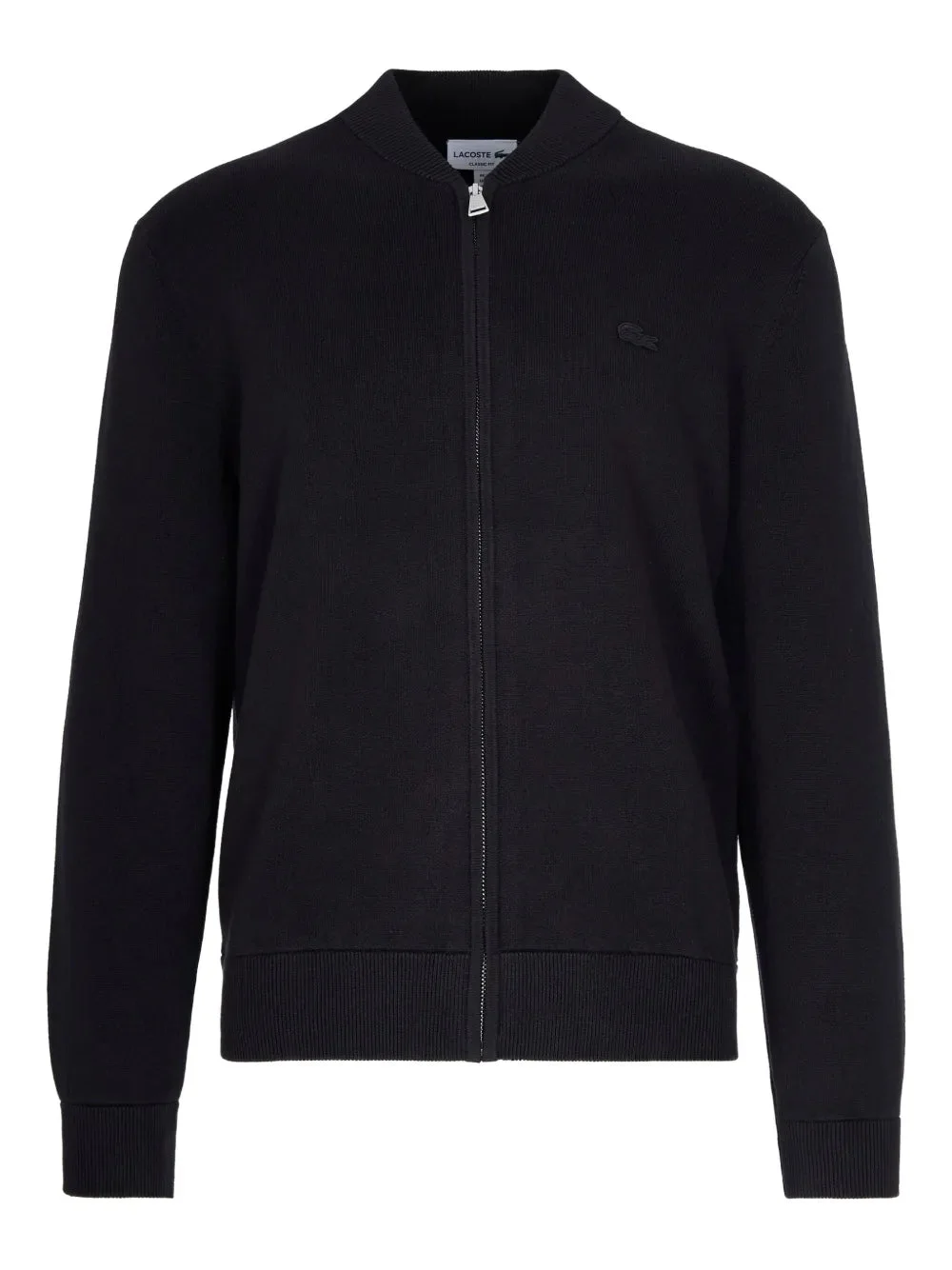 ZIP LOGO-DETAIL CARDIGAN - 1