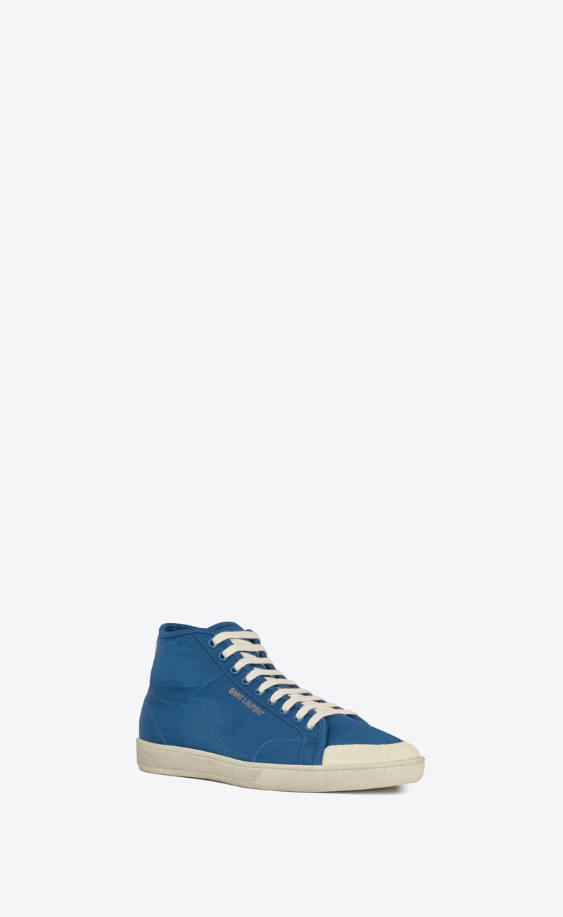 court classic sl/39 mid-top sneakers in nylon and leather 4