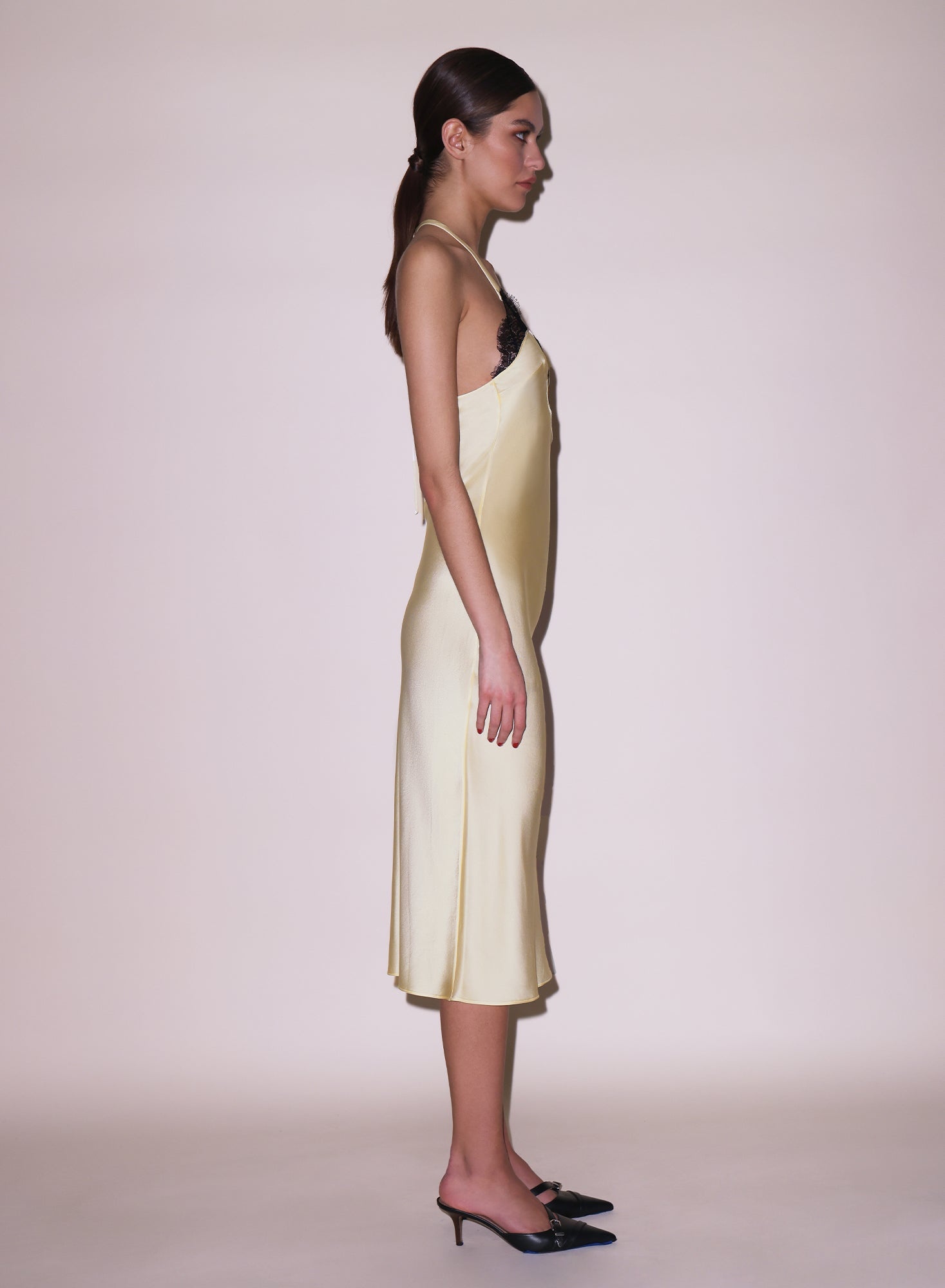 Buckle T-Strap Dress - 6
