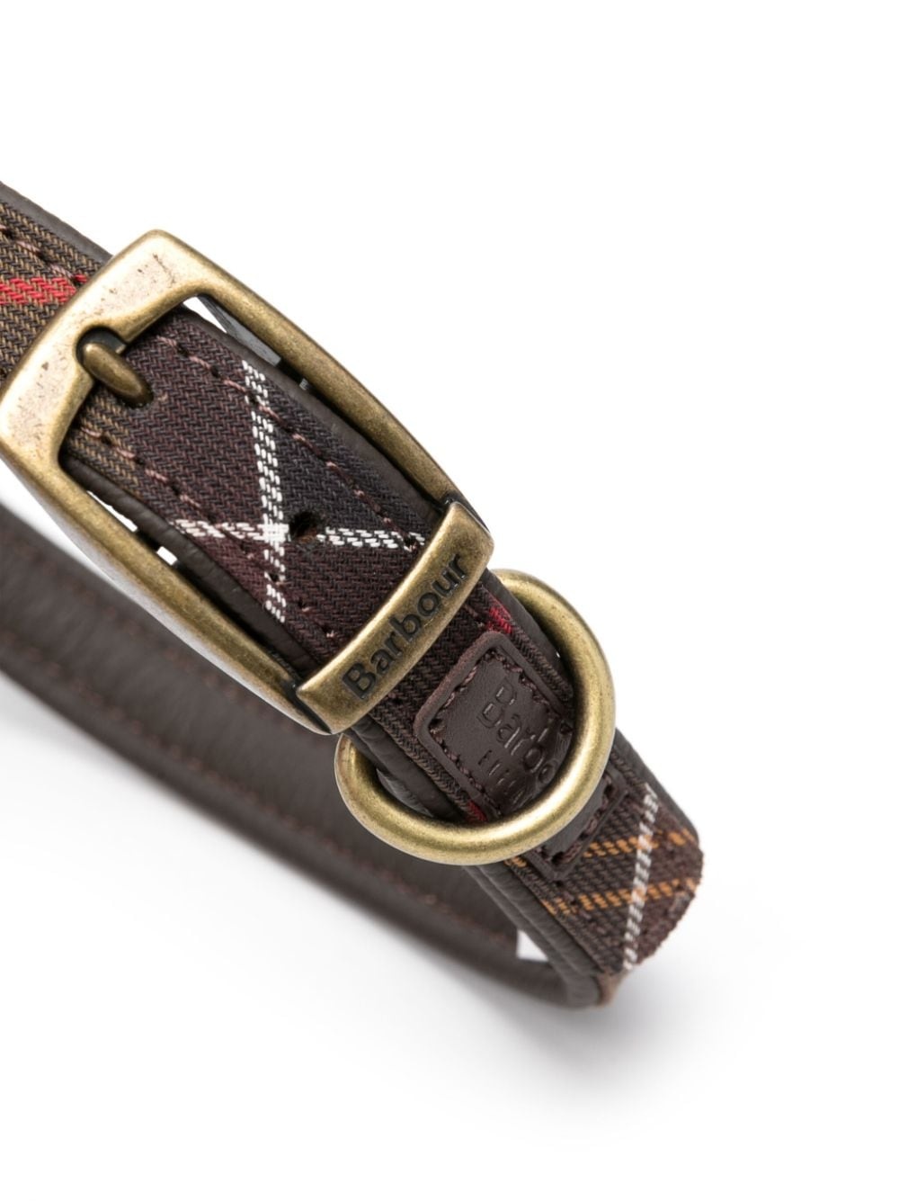 tartan-print dog collar - 2