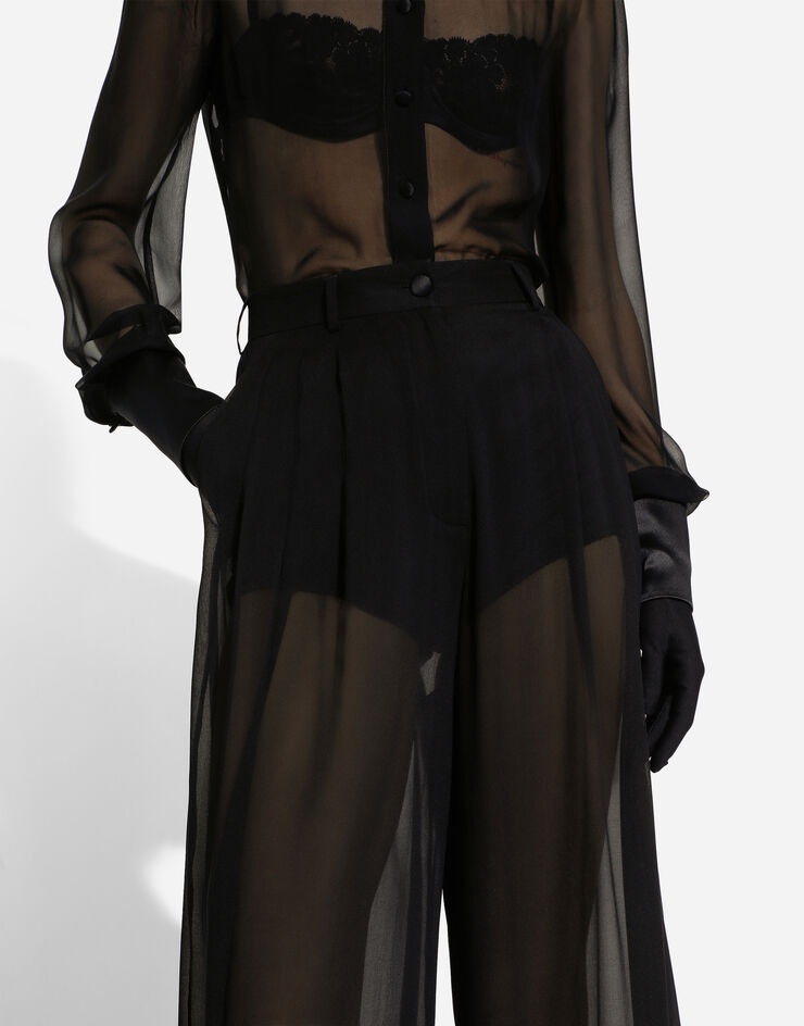 Dolce & Gabbana High Waist Flare Pant | forward | REVERSIBLE