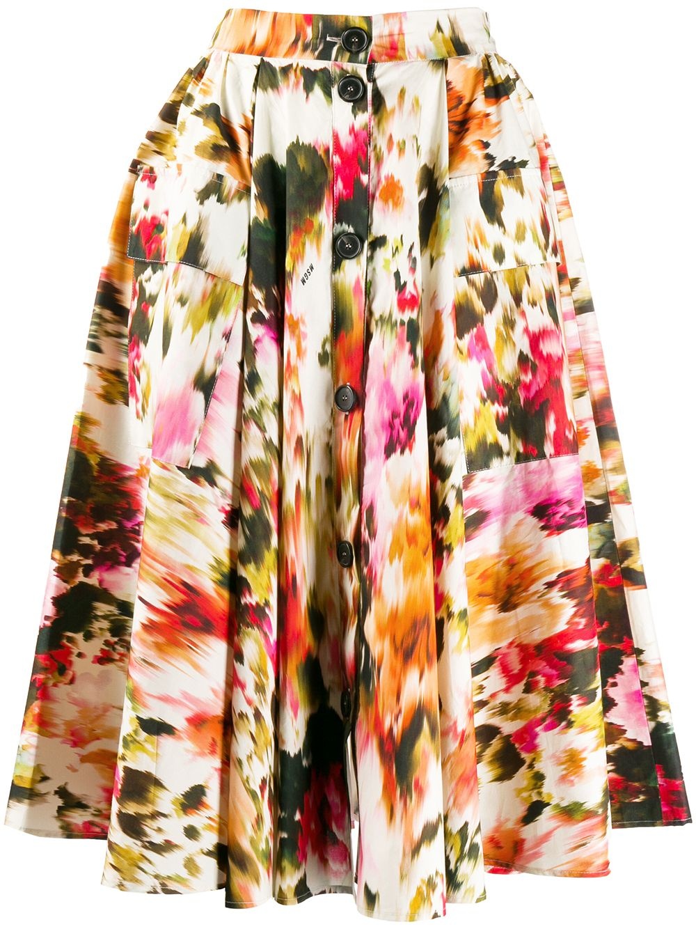 full floral skirt - 1