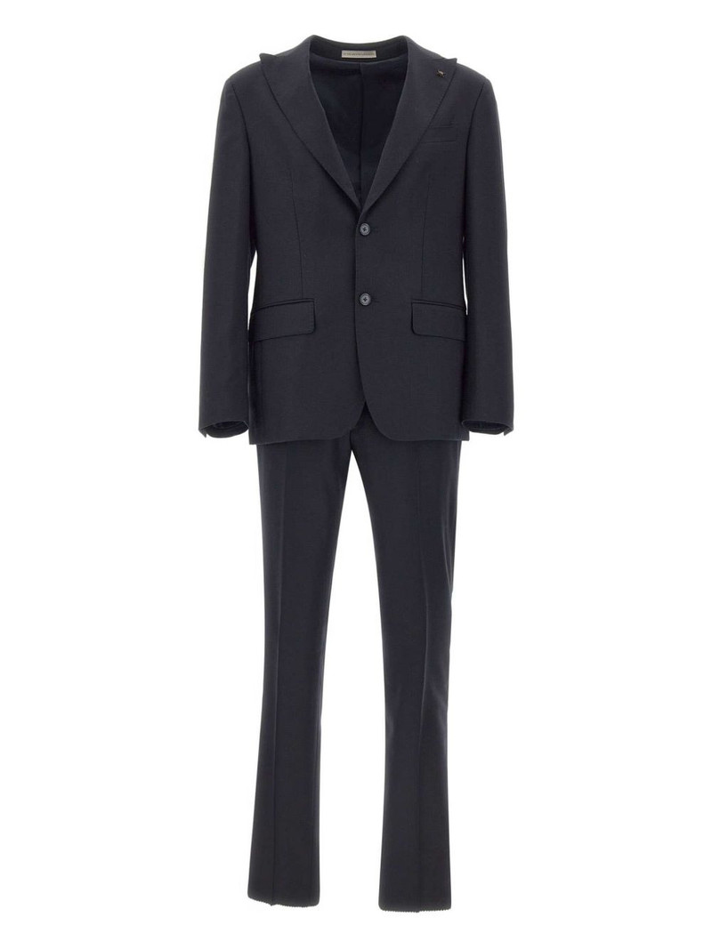 peak lapel two-piece suit 1