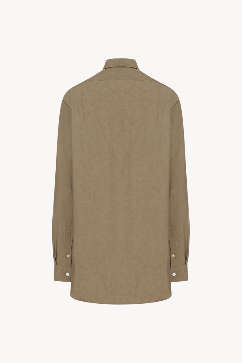 The Row Sveva Shirt in Silk outlook