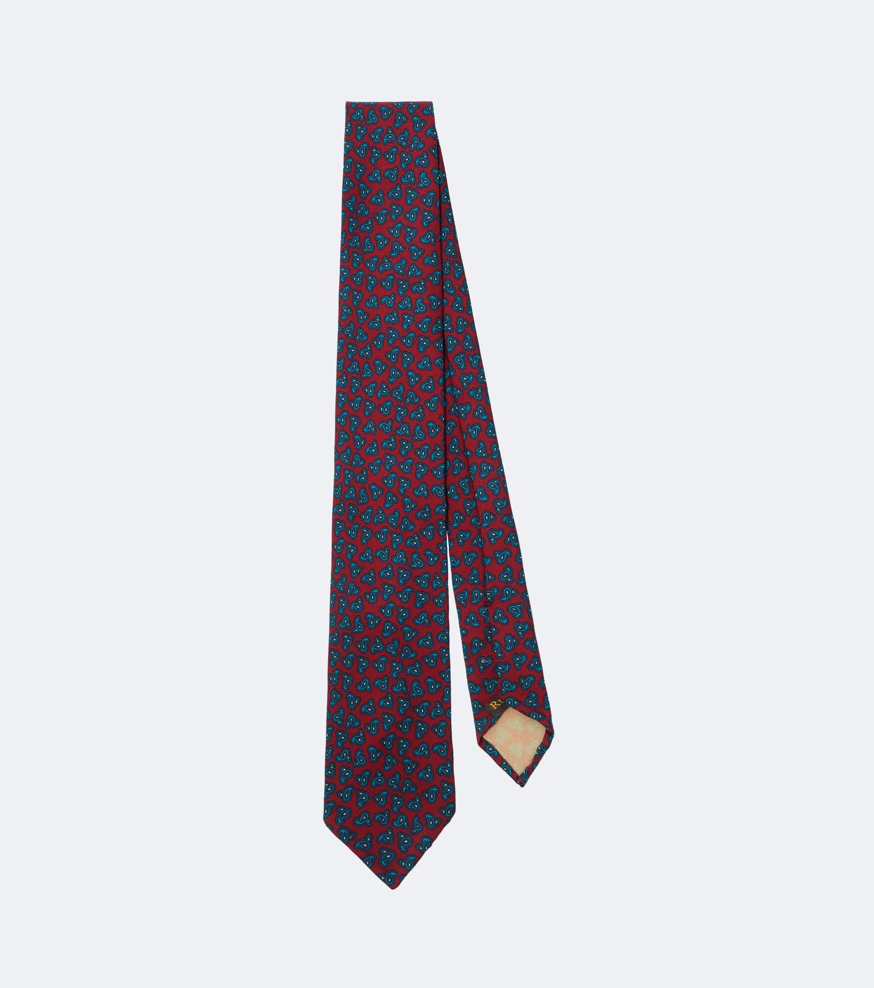 Paisley silk tie - 1