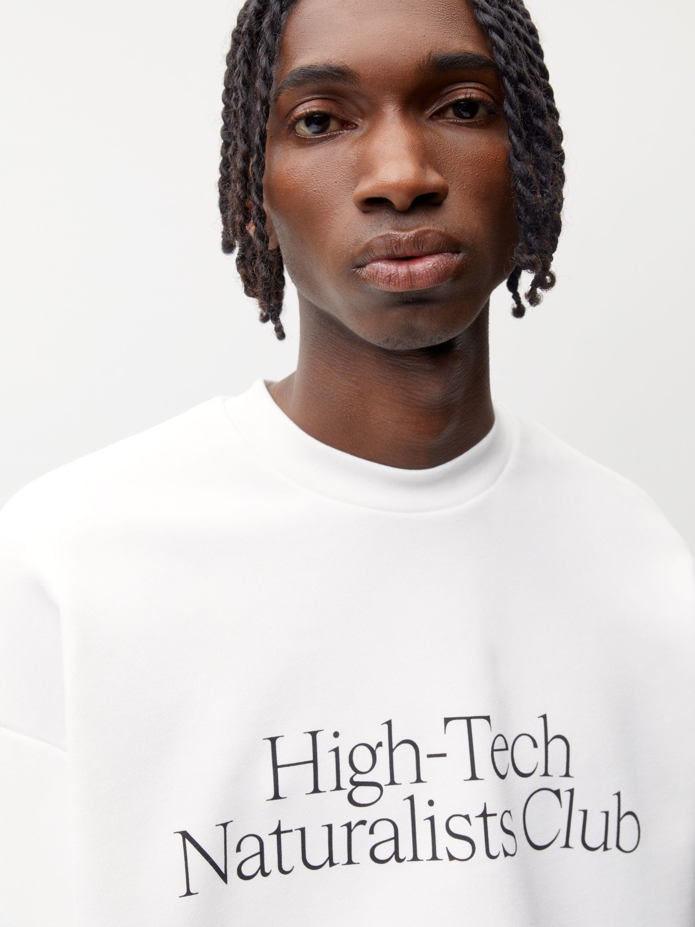 Mens High-Tech Naturalists Club Sweatshirt - Off-White - 3