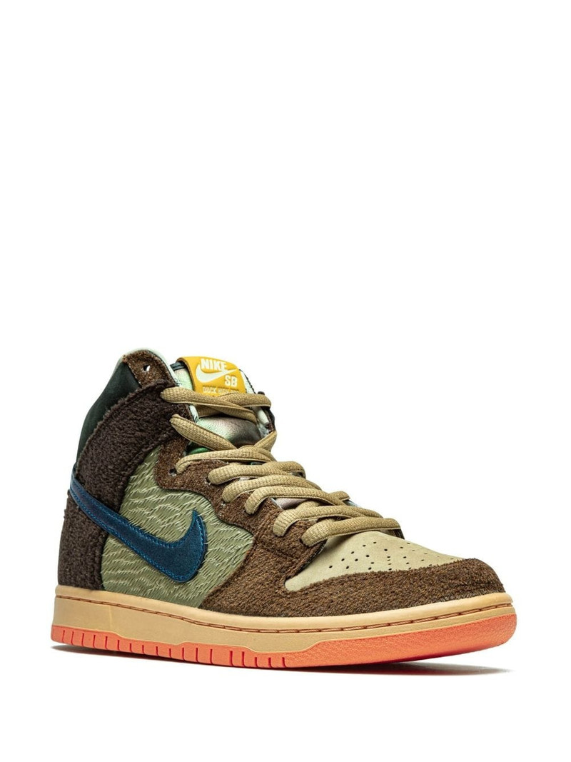 Nike x Concepts SB Dunk High "Turdunken" sneakers outlook