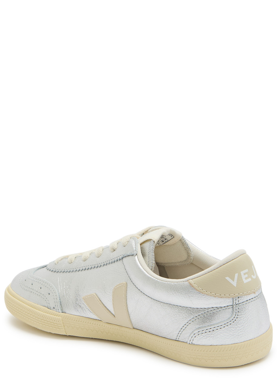 Veja Volley Metallic Leather Sneakers - 2