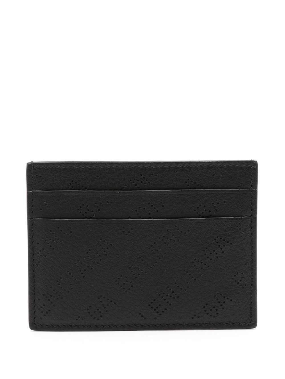 perforated logo cardholder - 2
