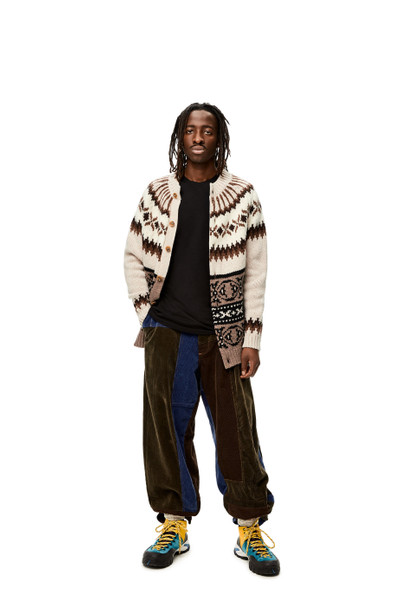 Loewe Recycled cardigan in wool outlook