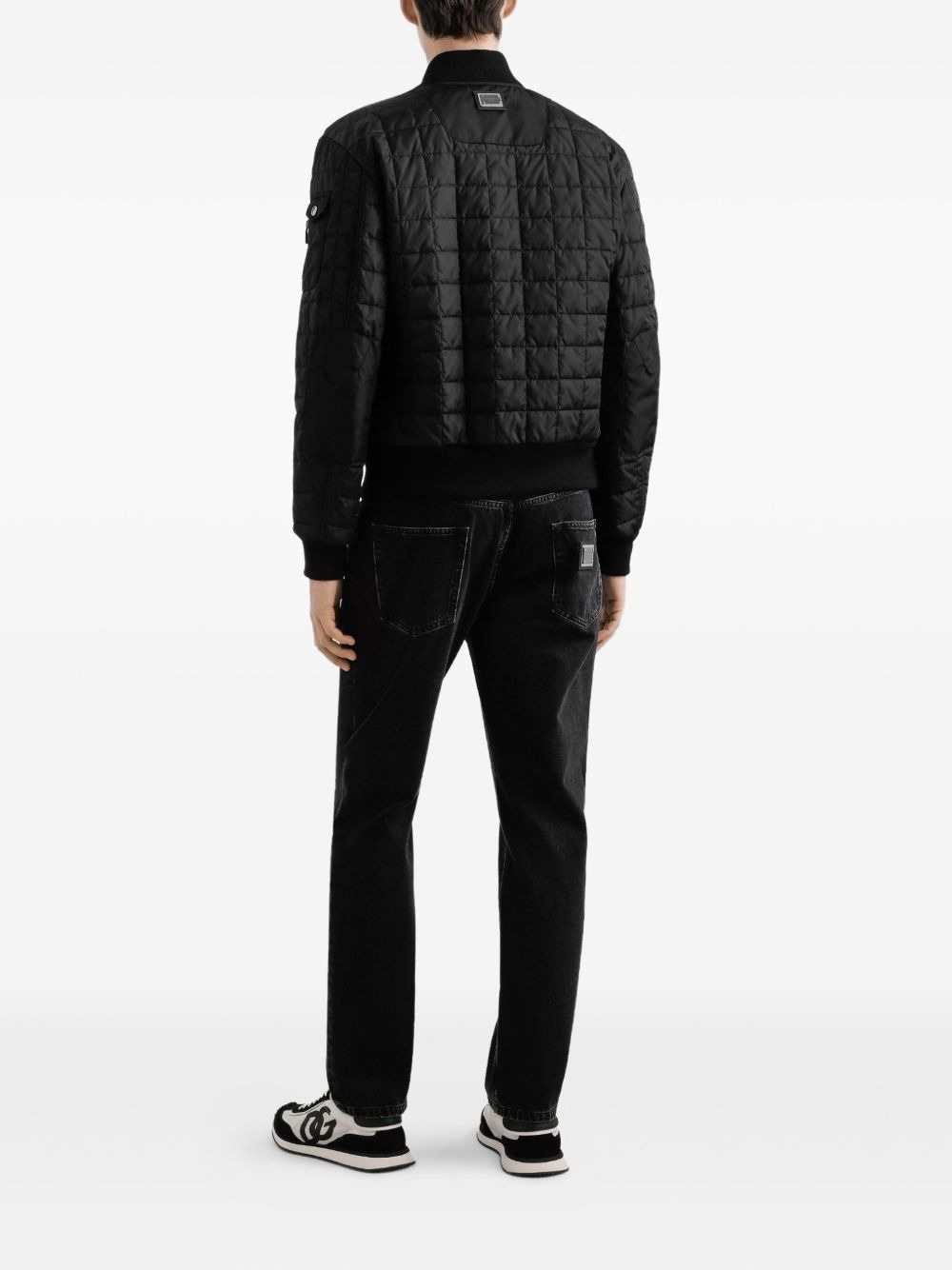 quilted bomber jacket - 3
