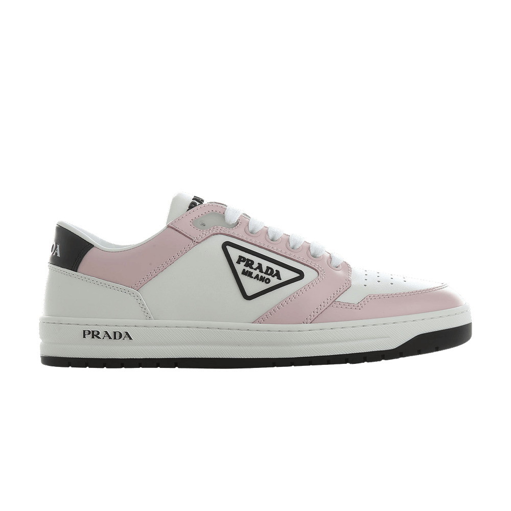 Prada Wmns District Leather Sneaker Low 'Alabaster' - 1