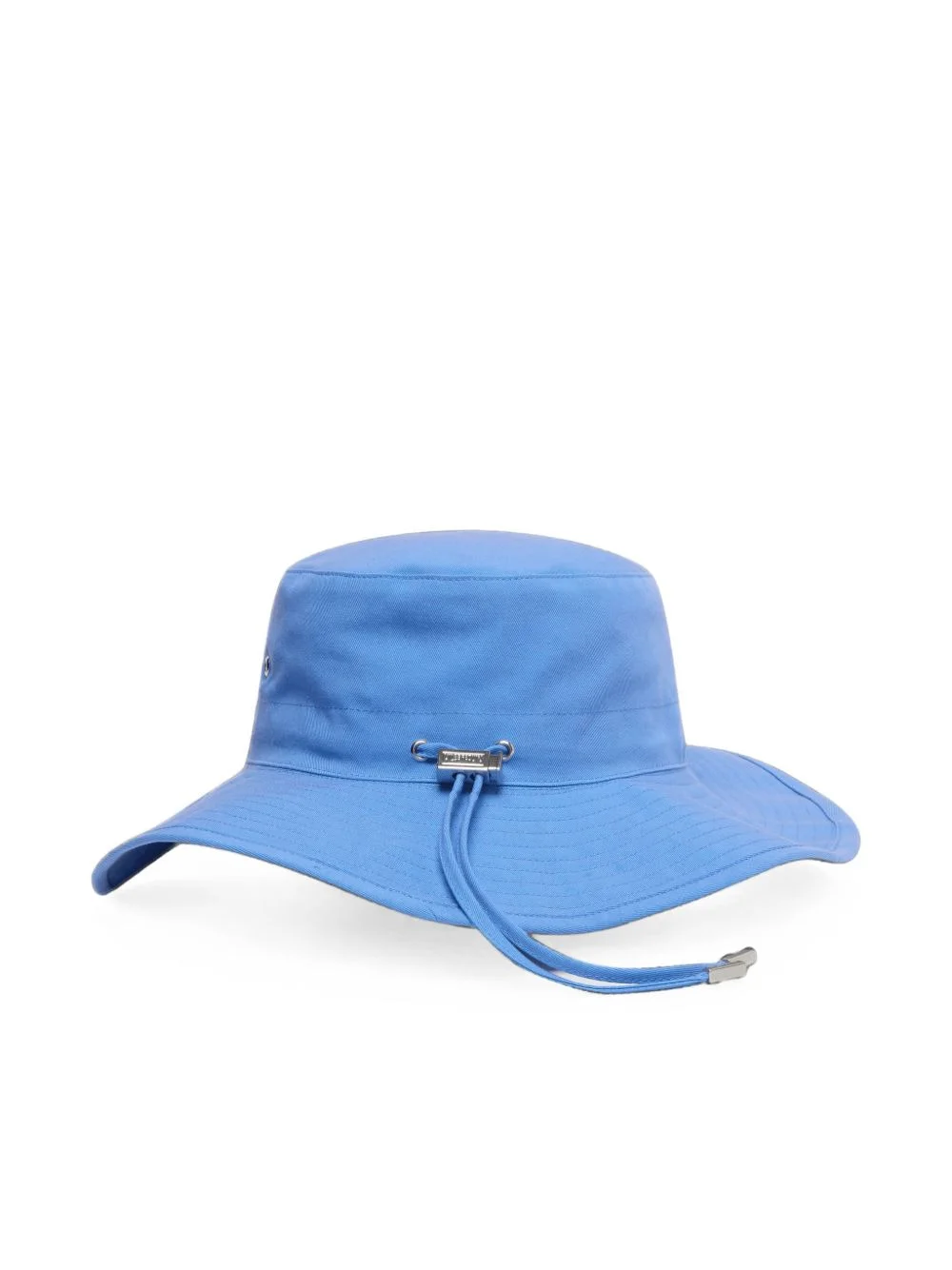 wide-brim bucket hat - 1
