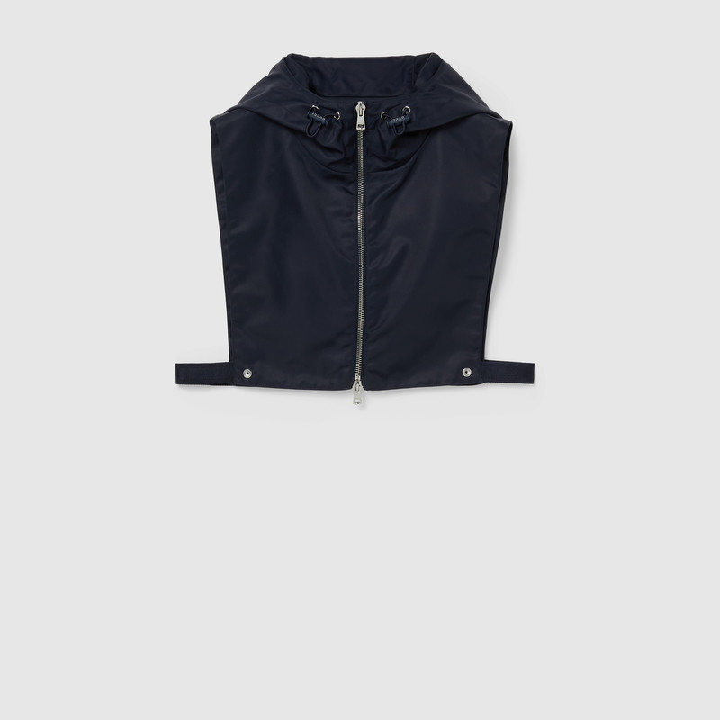 Nylon twill jacket with patch 9