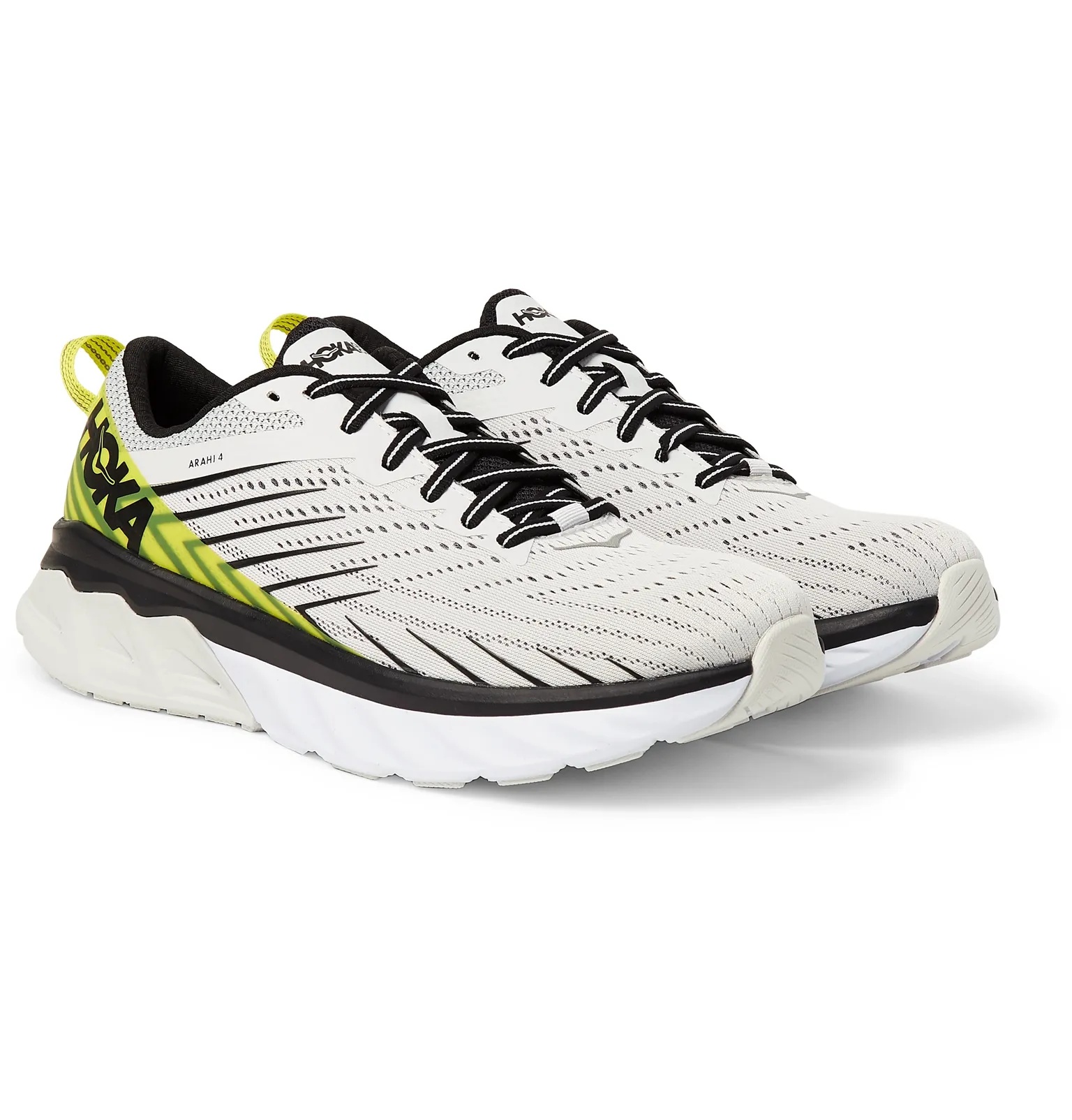 Arahi 4 Rubber-Trimmed Mesh Running Sneakers - 4