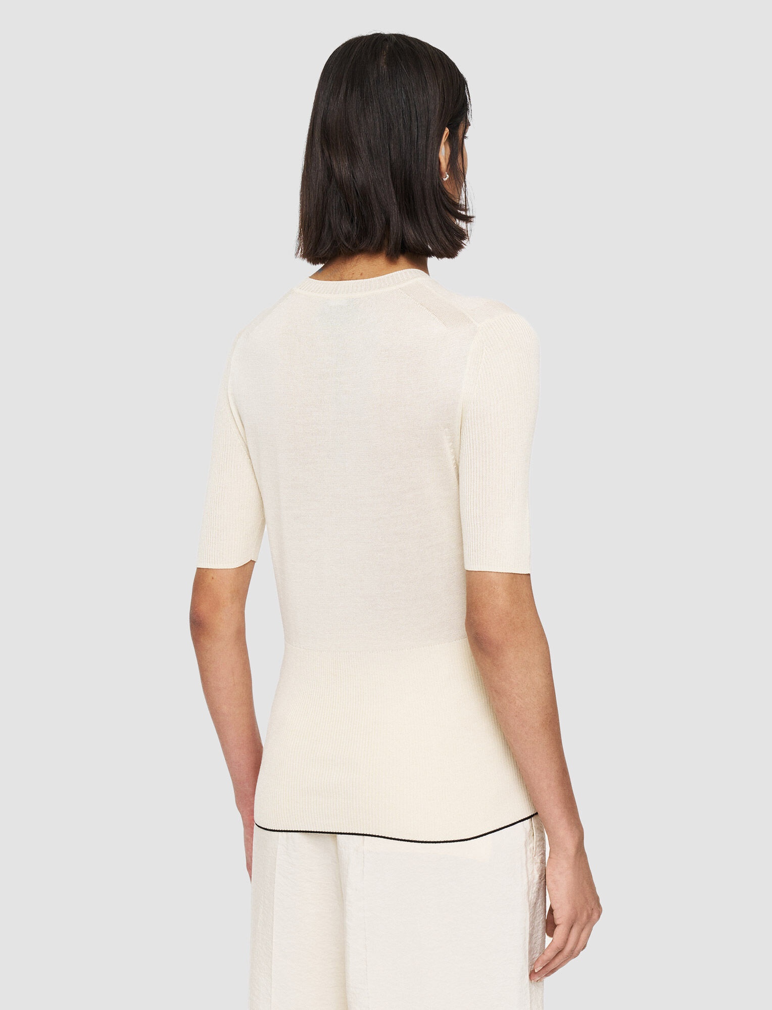 Refined Cotton Silk Top - 4