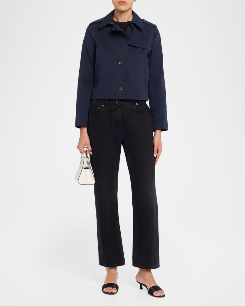 FRAME Short Trench Jacket outlook
