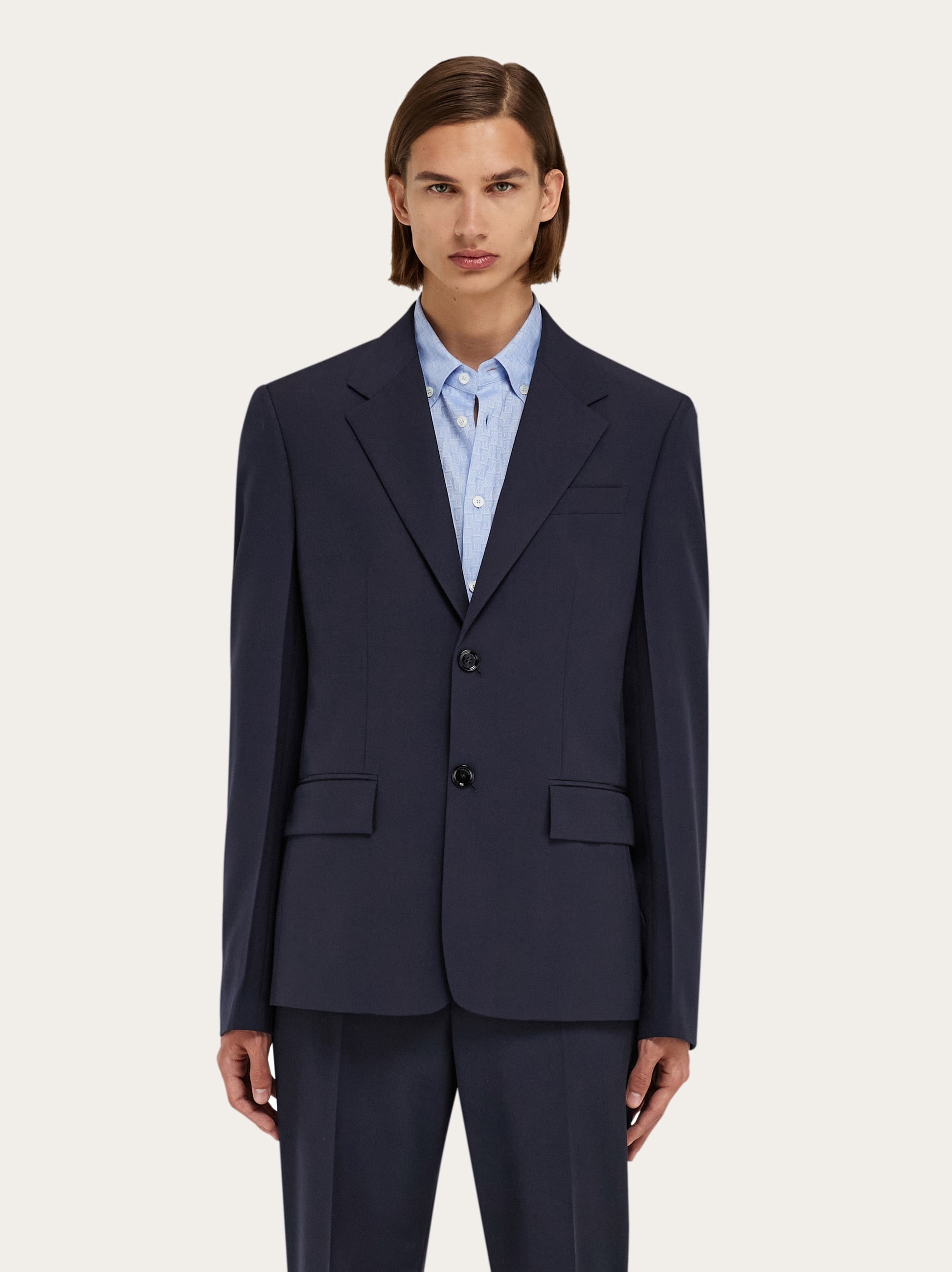 Tailored single-breasted blazer - 2