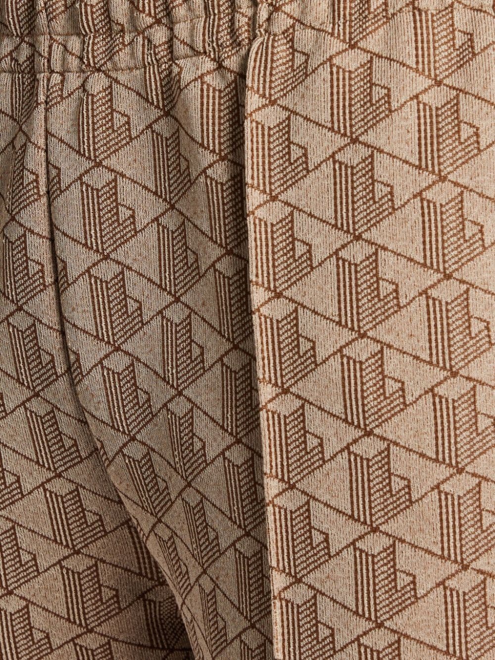monogram-pattern track pants - 5