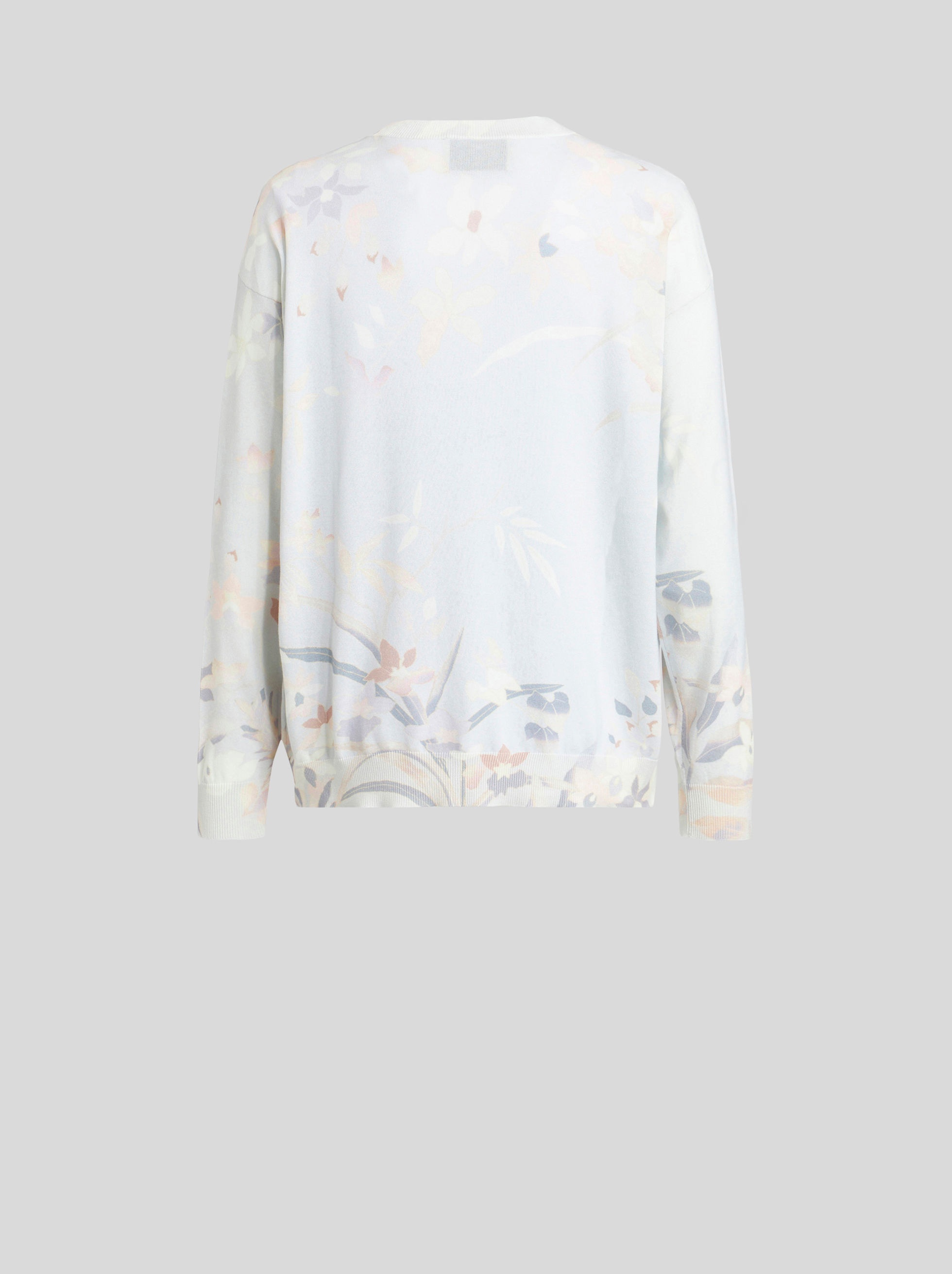 JUMPER WITH LEAFY FLORAL PRINT - 5