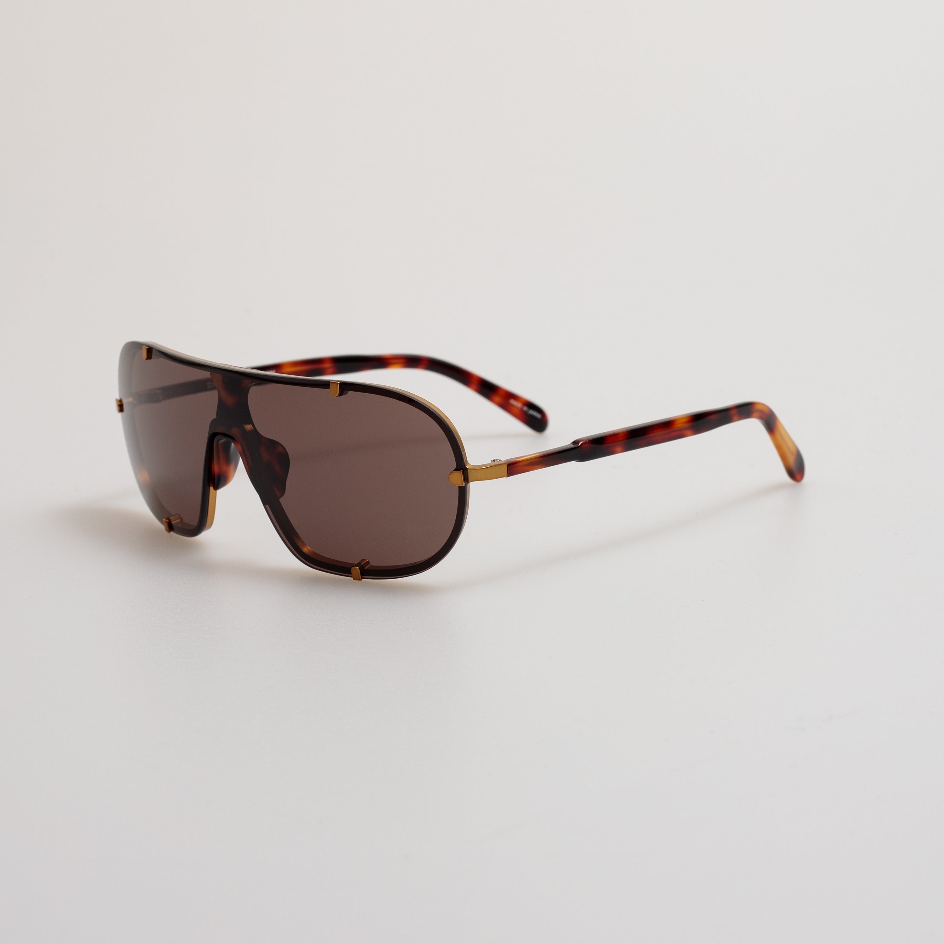 Aviator Sunglasses in Old Gold - 2
