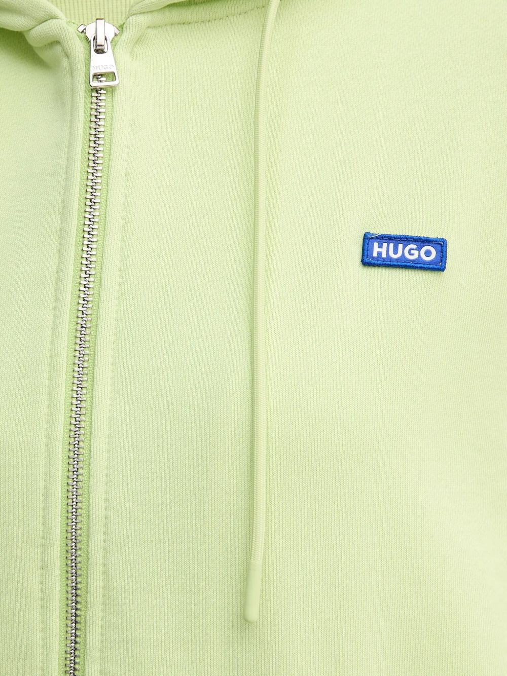 zip-up cotton hoodie - 4