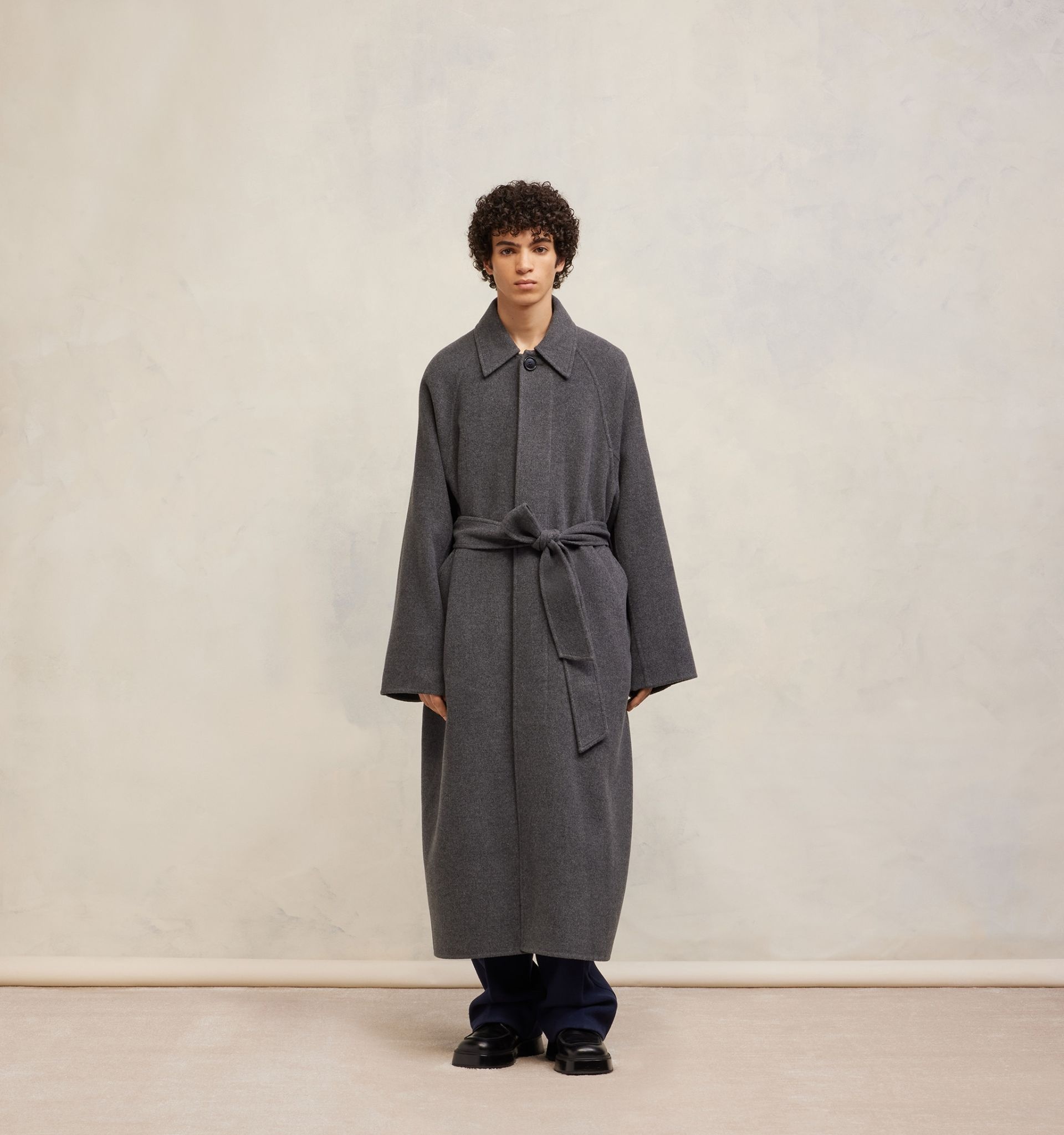 Long Belted Coat - 6