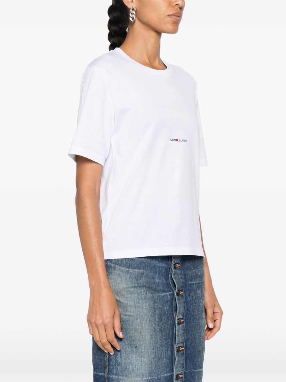 logo-print T-shirt - 3