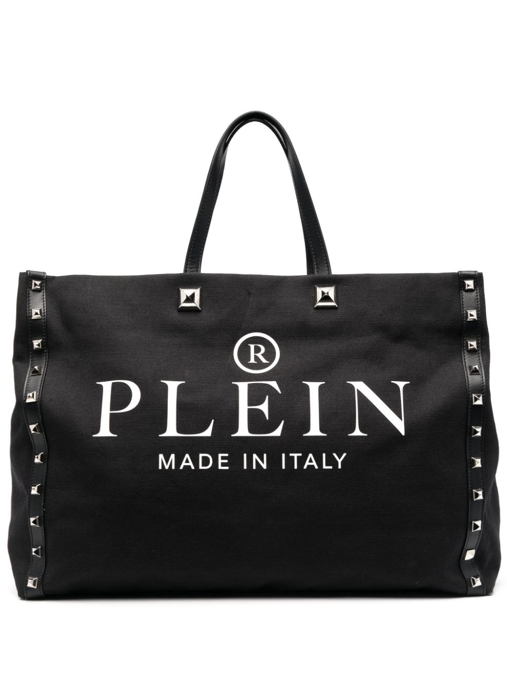 logo-print tote bag - 1