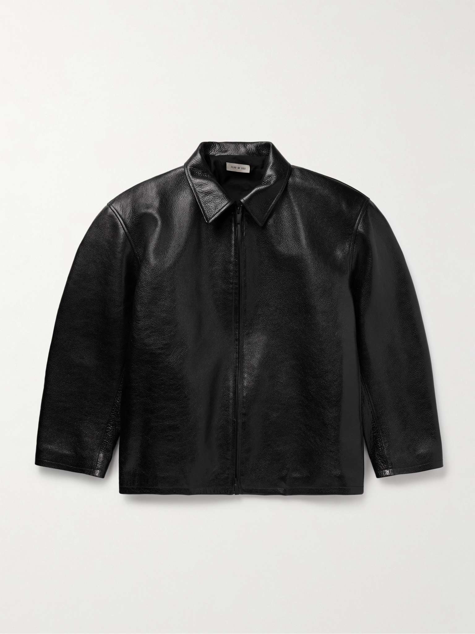 Full-Grain Leather Jacket - 1