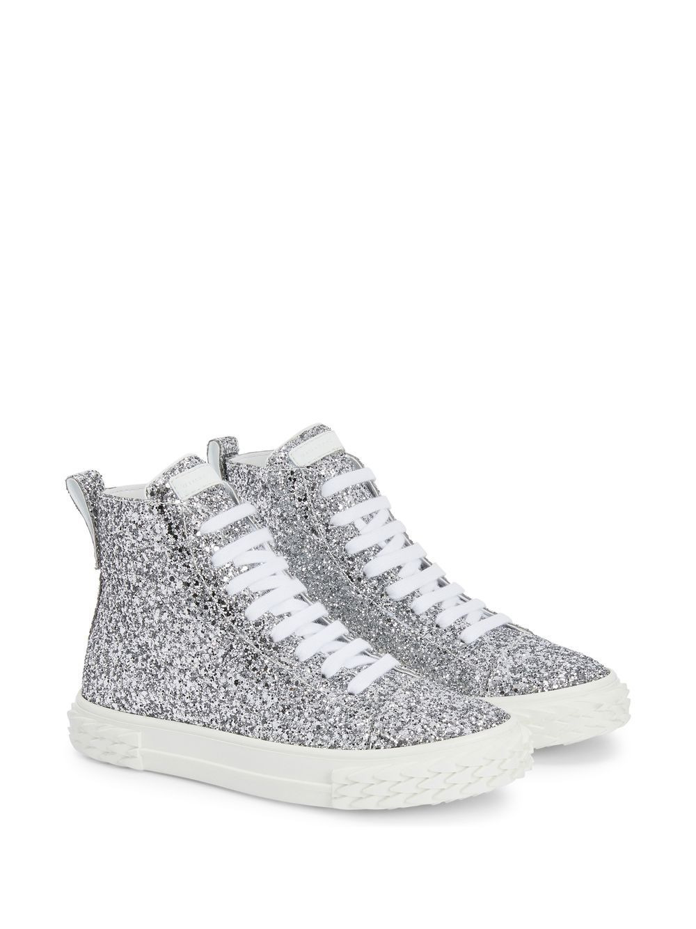 Eco-Blabber high-top glitter sneakers - 2