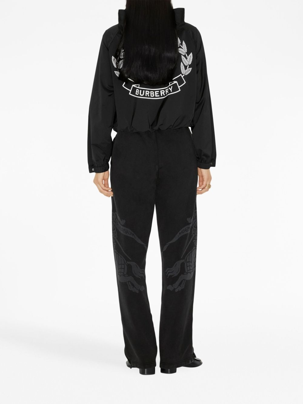 EKD-print cotton track pants - 4