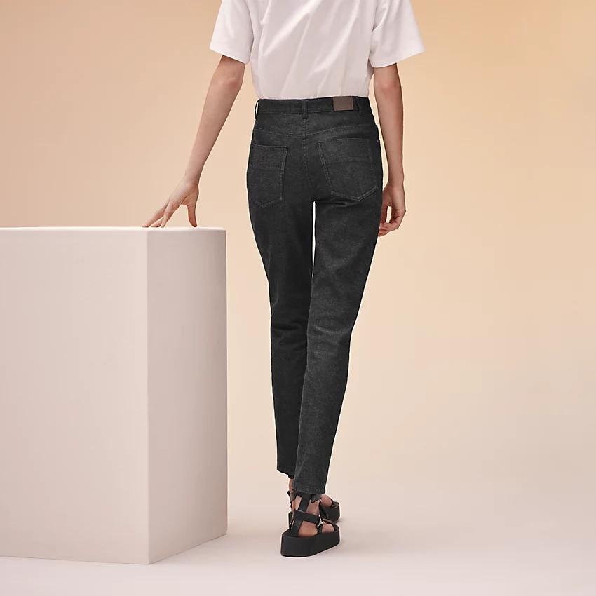 5 pocket skinny pants - 3