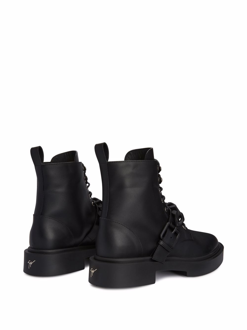 Adric chain-trim ankle boots - 3